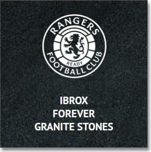 Ibrox Forever Granite Stones